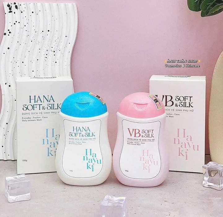 Dung Dịch Vệ Sinh Hanayuki Hana Soft & Silk Cho Phụ Nữ 150ml