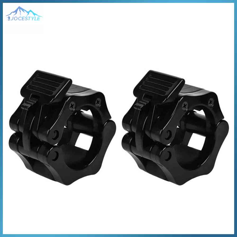 2x Quick Release Barbell Clamps CollarsWeight Plate Locks for 1.1/1.18 inchBar Training Equipment