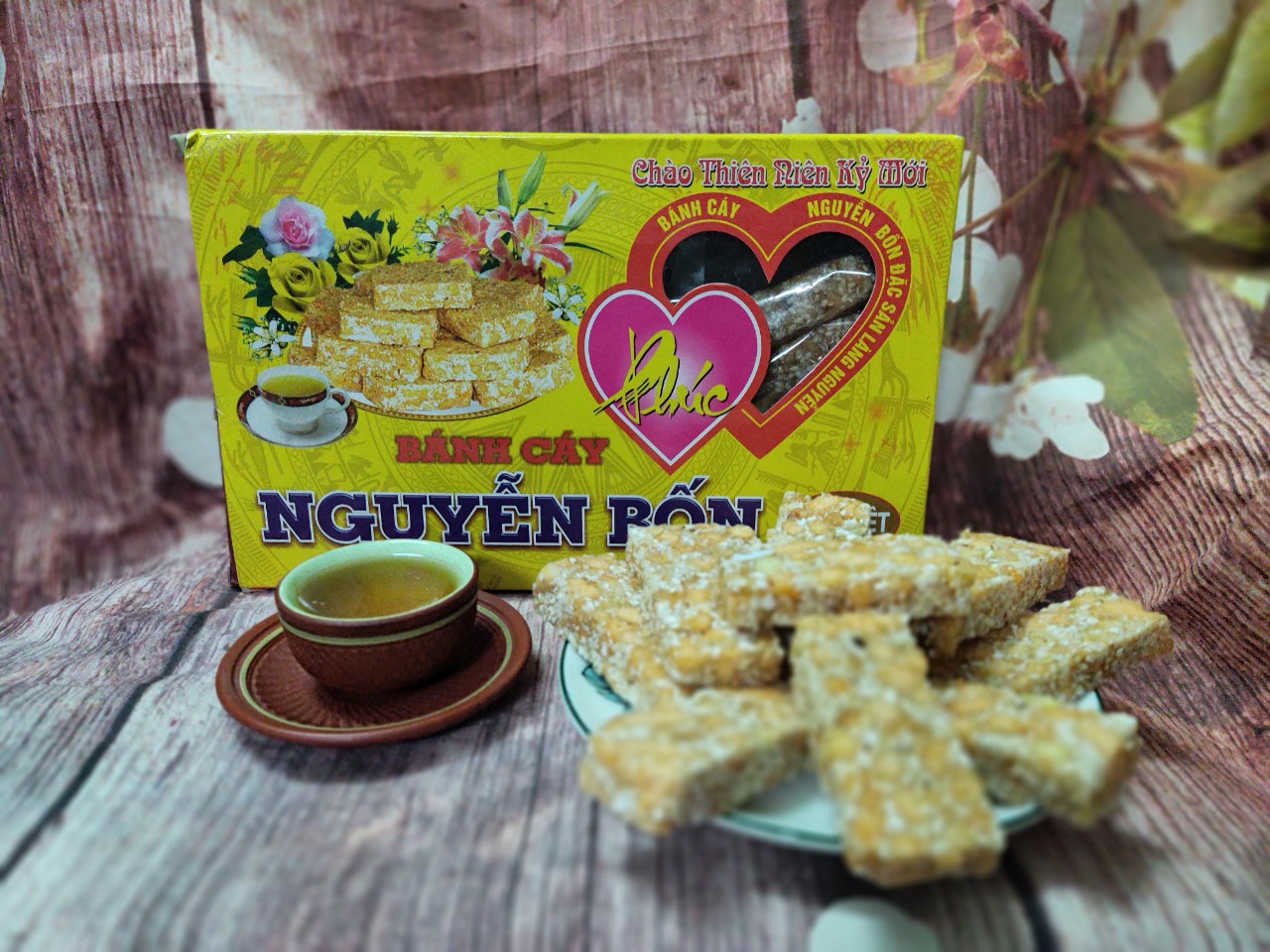 {Free ship} [Đặc sản tiến Vua] Combo 5 phong bánh cáy Làng Ngyễn, Thái Bình (Loại thượng hạng-không loại nào ngon hơn))