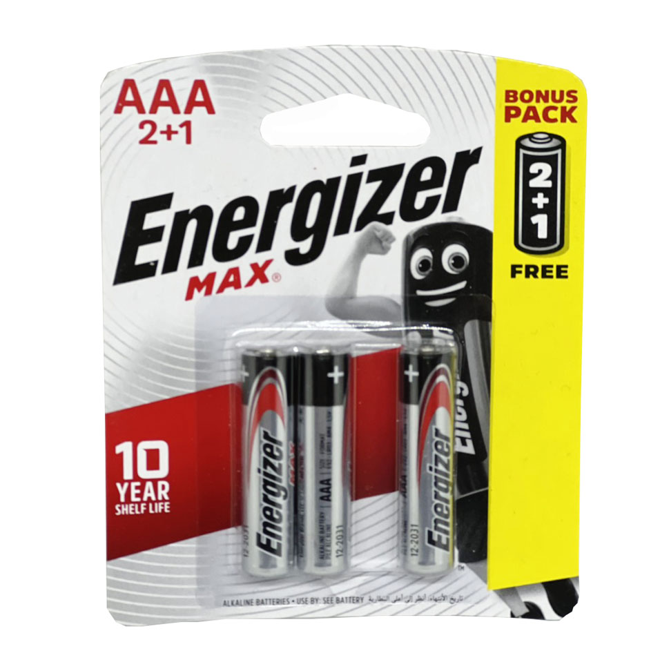 Pin Energizer Tiểu AA / Đũa AAA Siêu Bền - Hàng Chính Hãng