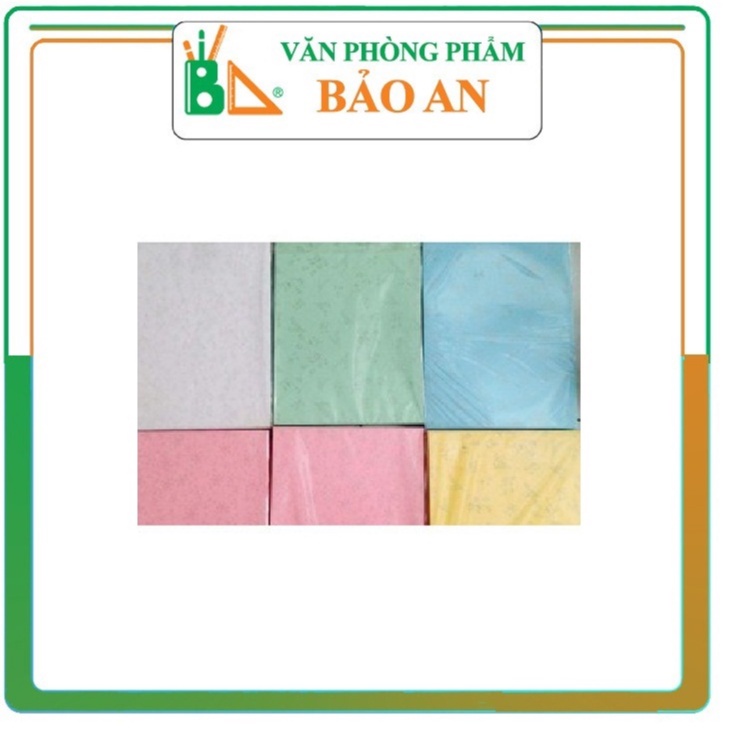 Bìa vân thơm a4 đl180gsm ,kích thước: 210x297mm - văn phòng phẩm bảo an