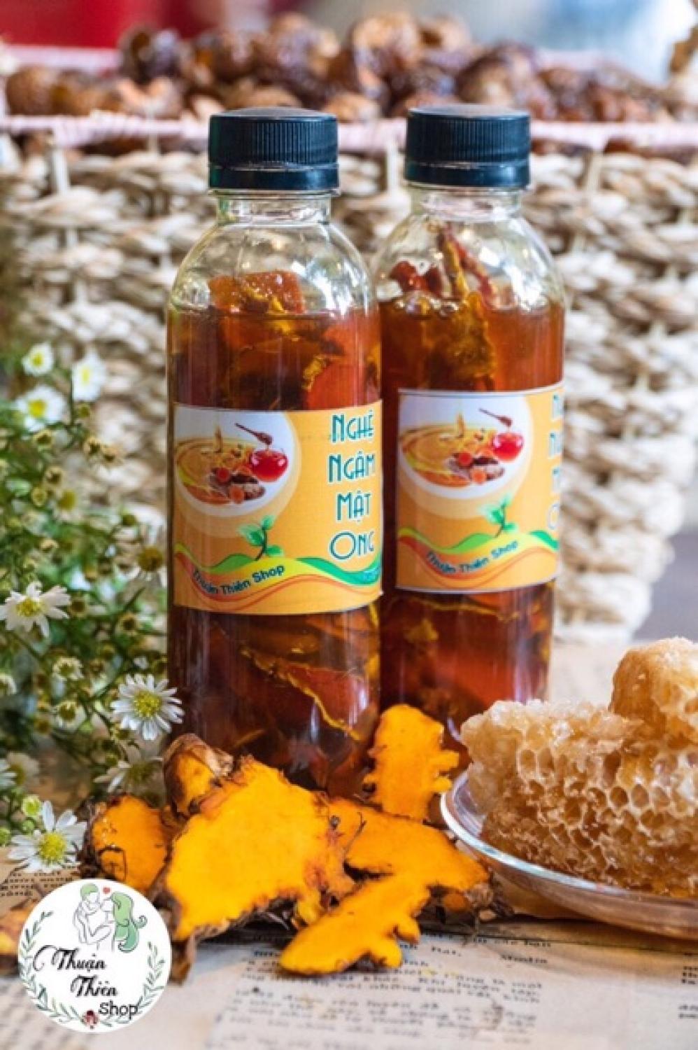 Nghệ ngâm mật ong