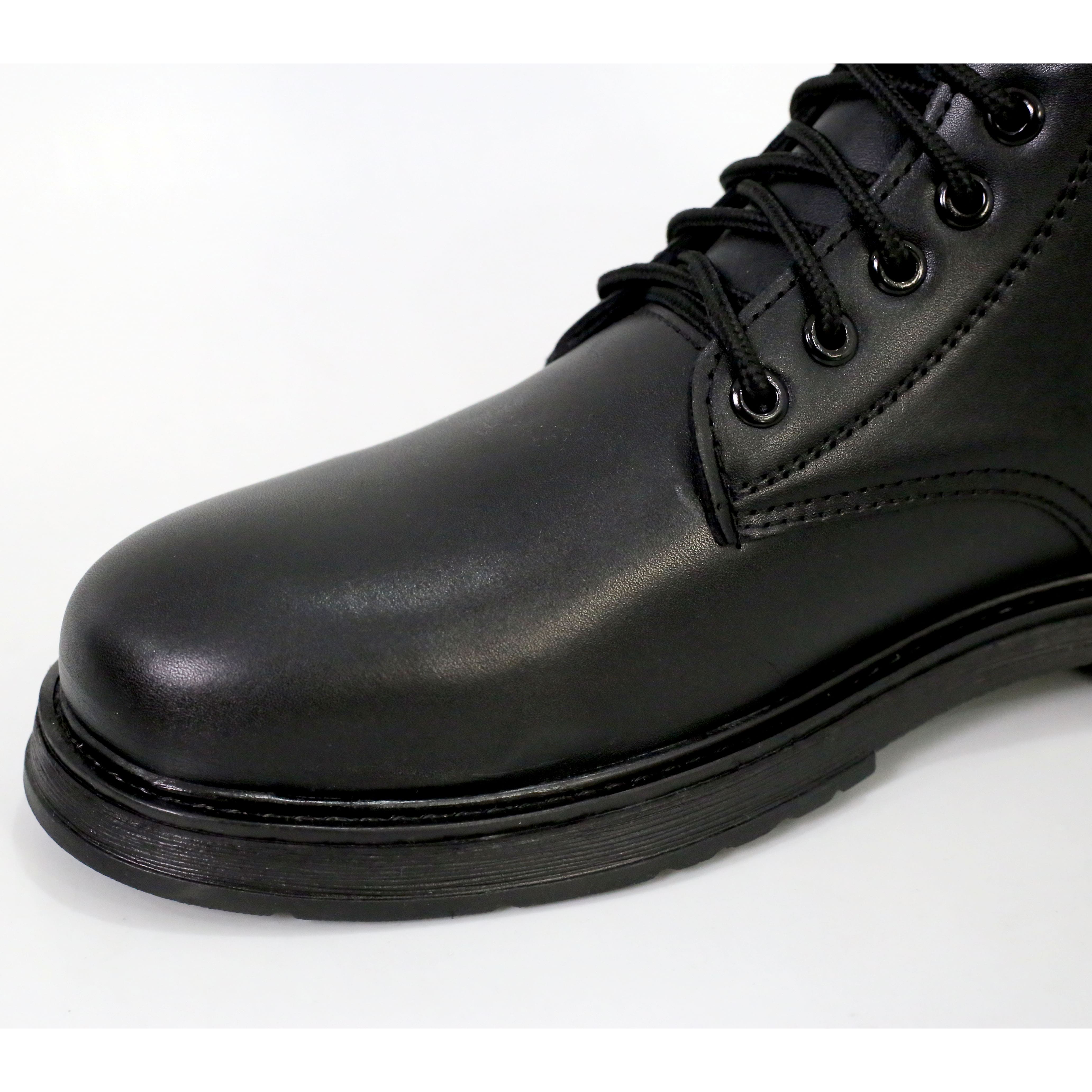 Giày boost cổ cao nam MĐ G1032 đen có dây kéo