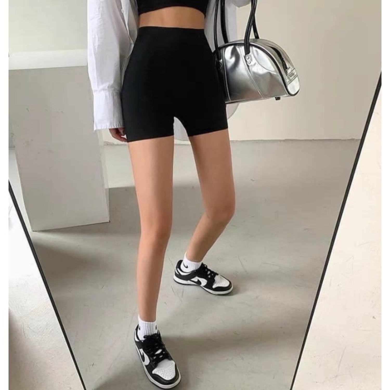 Quần Legging Đùi - Quần Short body dáng ôm