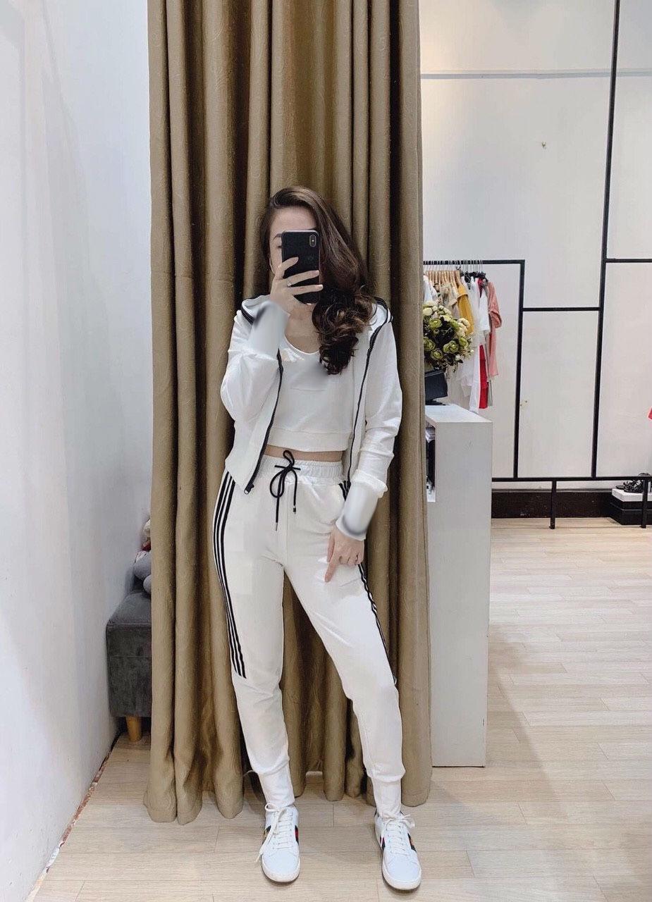 Set bộ nữ thể thao ba món cao cấp thời trang uy tín số một shop