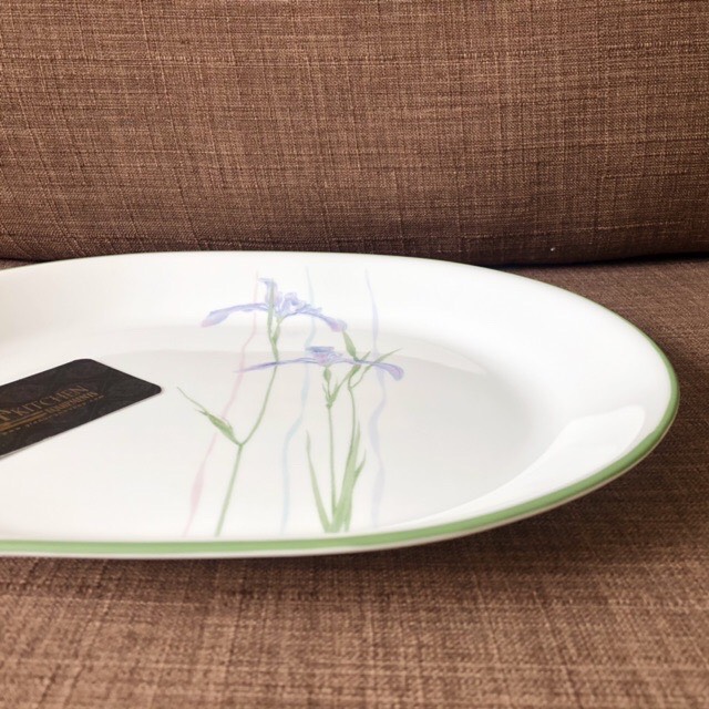 Corelle USA - Shadow Iris - 01 Dĩa Oval 32cm MS 611