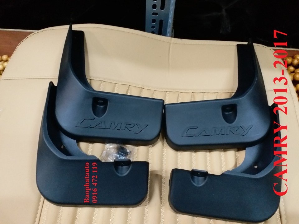 Chắn bùn xe Toyota Camry 2013-2017( camry 2013,camry 2014,camry 2015,camry 2016,camry 2017)vè chắn bùn nhựa cao cấp ( KHÔNG CÓ CHỮ CAMRY TRÊN SẢN PHẨM)