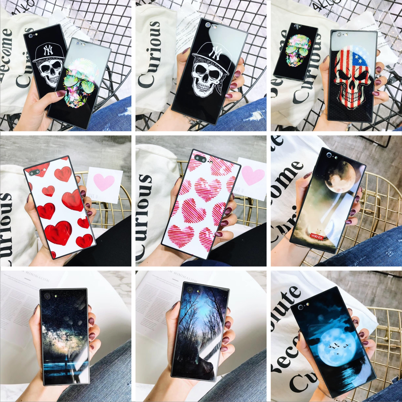 [Iphone X/Xs] Ốp Lưng Điện Thoại Giá Rẻ Nhiều Mẫu [15k]