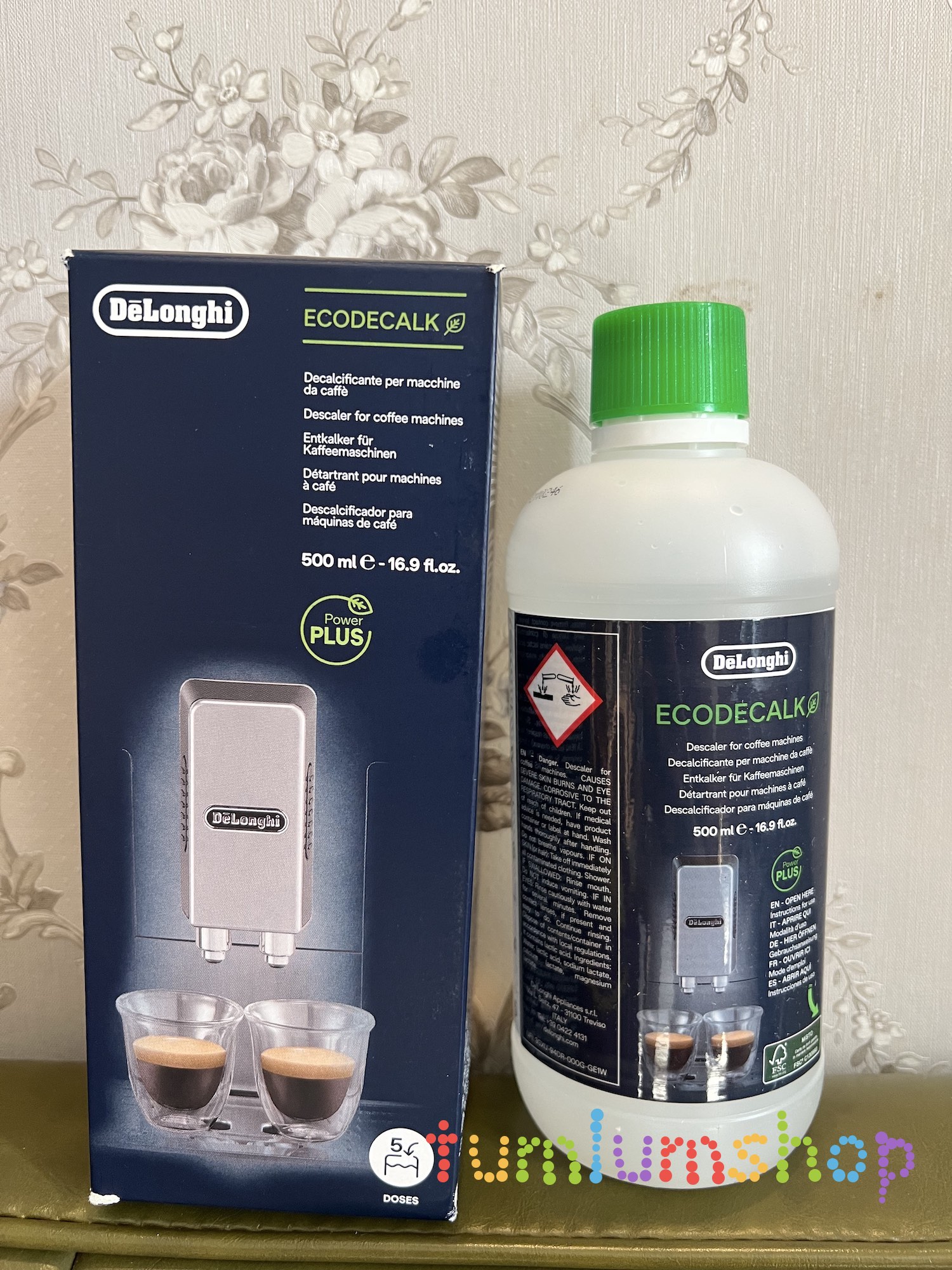 Delonghi EcoDecalk 500ml Dung dịch vệ sinh máy pha cà phê