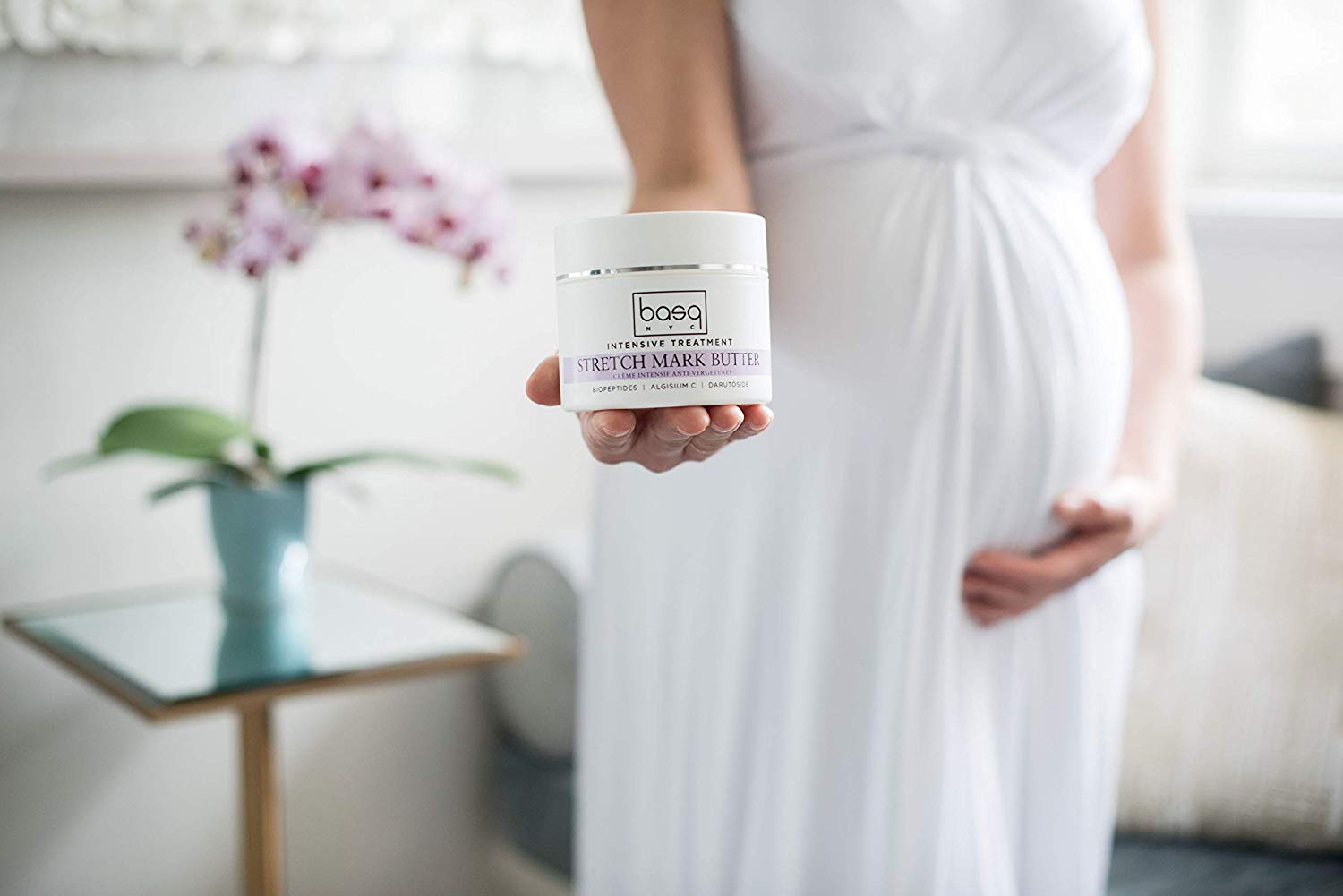 [Hàng Mỹ] Basq Advanced Stretch Mark Butter Kem chống rạn da dành cho bà Bầu 165ml date 7-2025