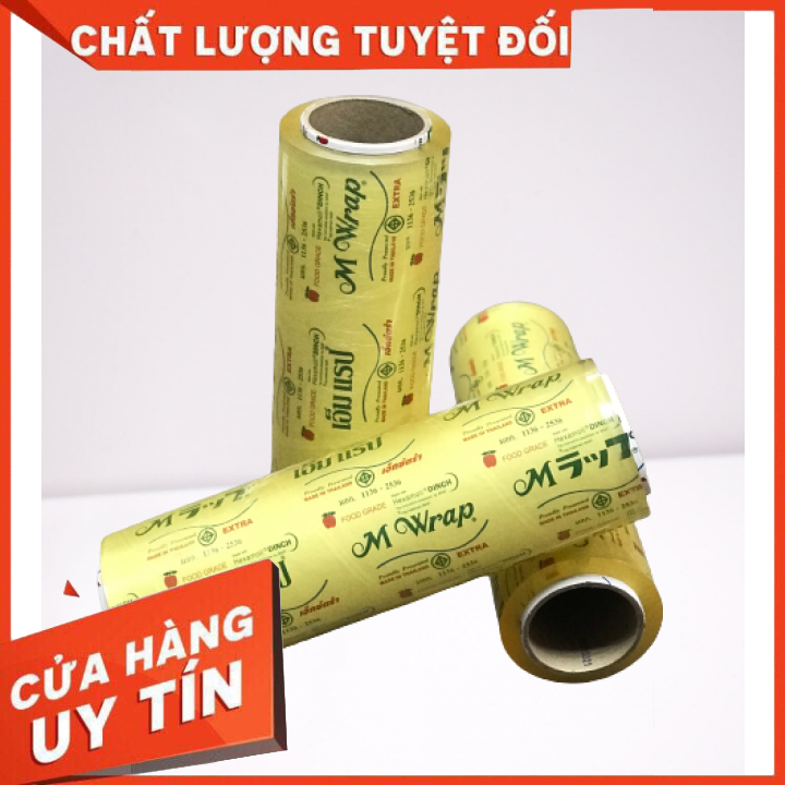 Màng bọc thực phẩm M Wrap_30cm x 500m _ Nhập khẩu Từ Thái Lan
