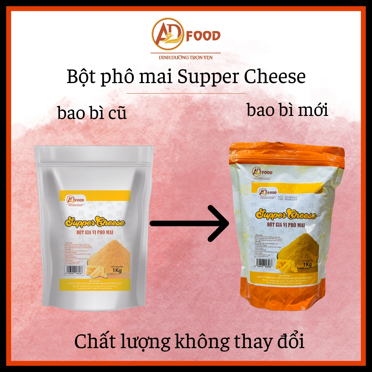 100g bột phô mai Supper Cheese vàng