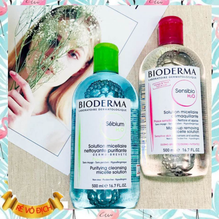 Nước tẩy trang bio derma 500ml dành cho mọi loại da