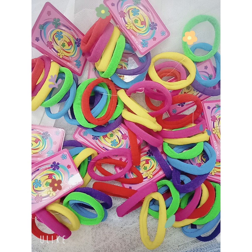 SET 6 CỘT TÓC TRƠN 6 MÀU CO DÃN TỐT