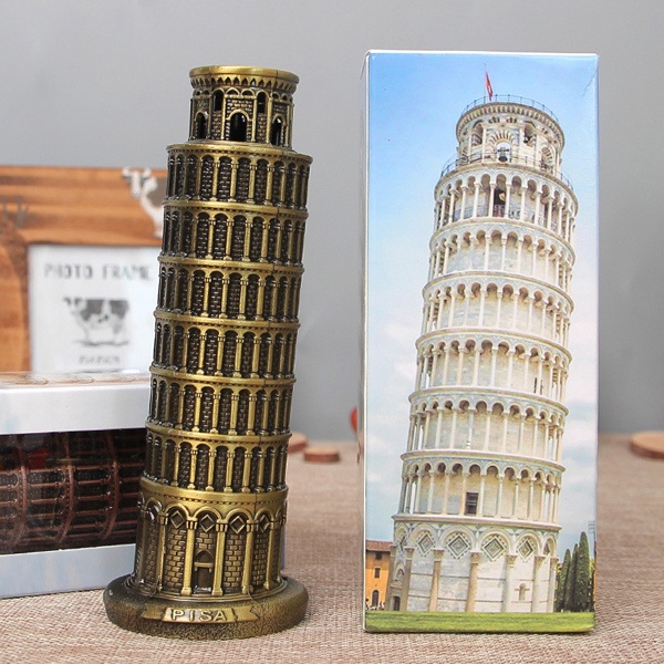 Mô Hình Tháp Nghiêng Pisa cao 20 cm