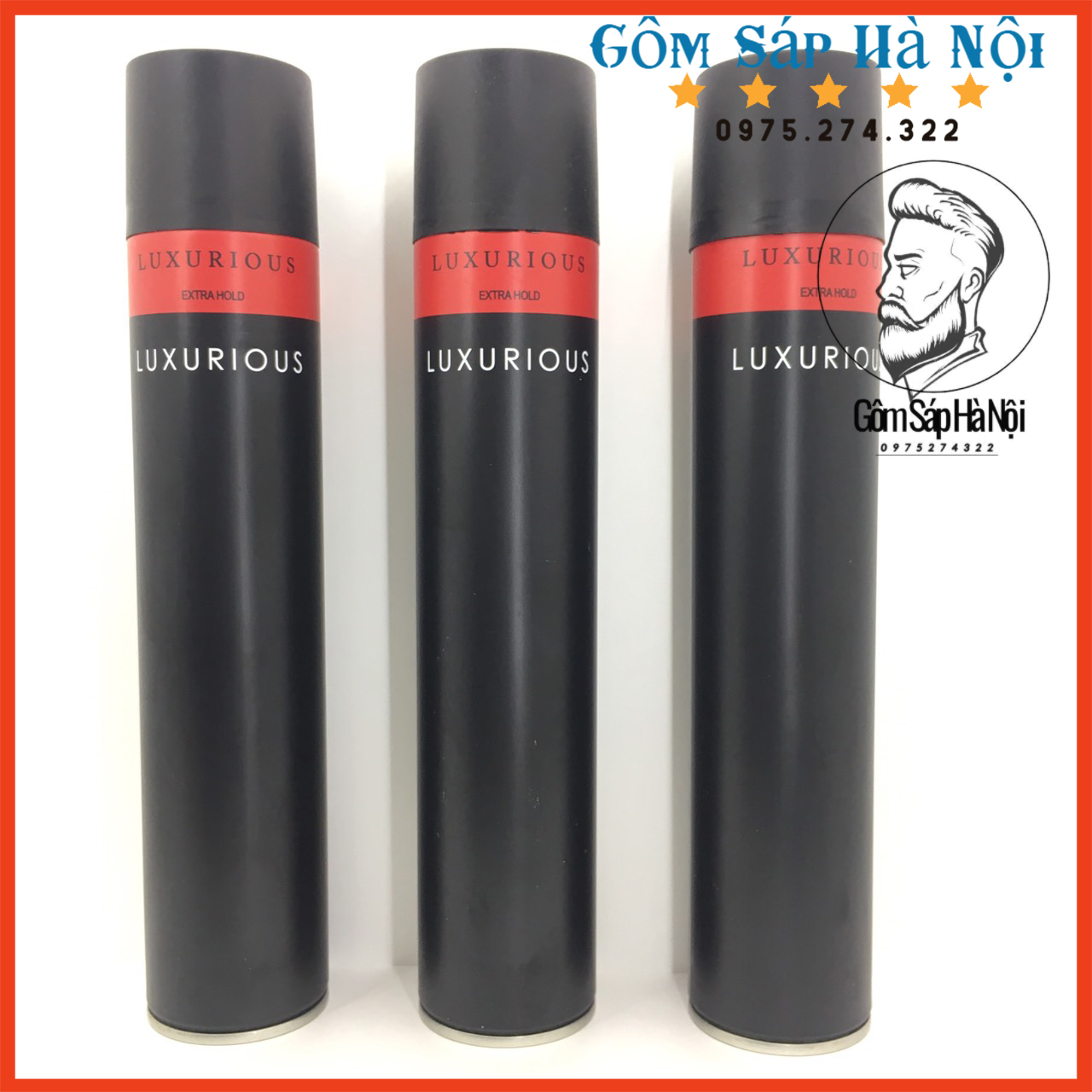 Gôm xịt Tóc Luxurious 400ml