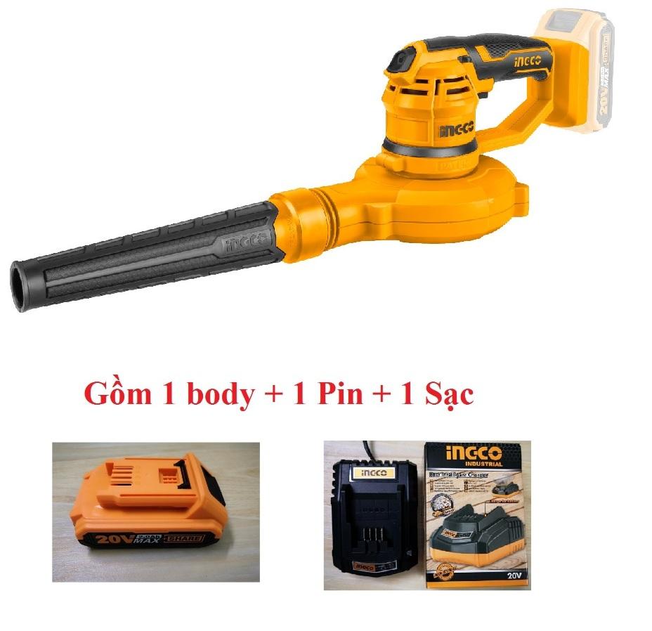 20V Máy thổi bụi dùng pin INGCO CABLI2001 - 1PIN + 1SAC