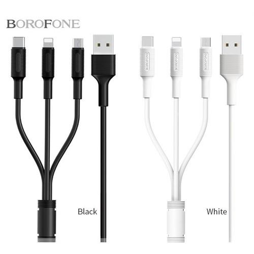 Cáp sạc 3 in 1 B_fone BX16 Loại Cao Cấp