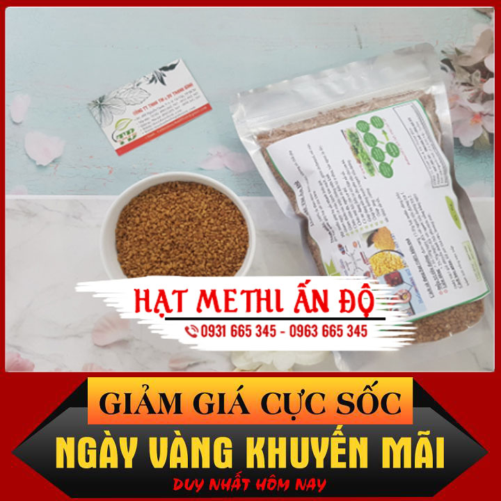 Hạt methi ấn độ 500g loại cao cấp - đông y thanh bình