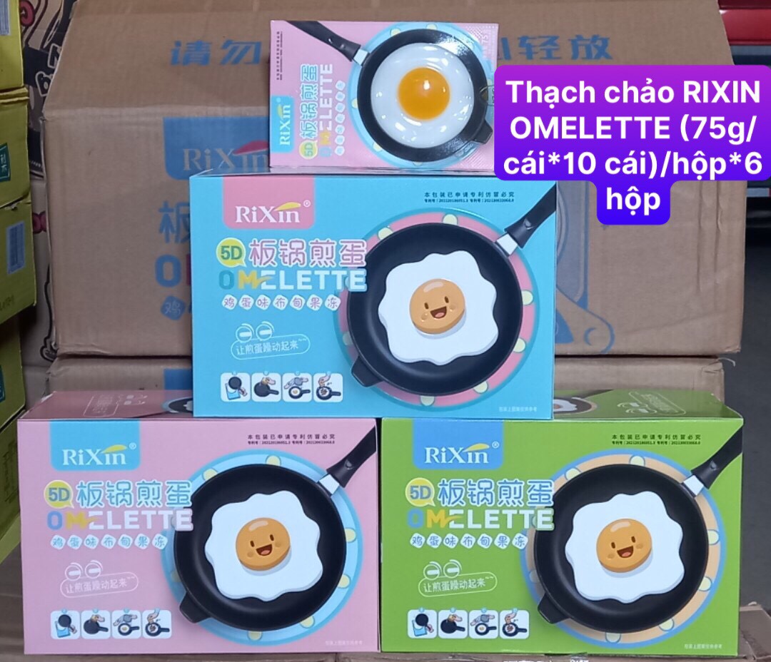 COMBO 10C PUDDING THẠCH CHẢO TRỨNG CHIÊN