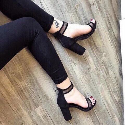 Giày Sandal cao gót 7 phân