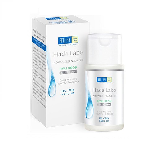 Dung Dịch Dưỡng Ẩm Tối Ưu Hada Labo Advanced Nourish Hyaluron Lotion Da Dầu- Trắng 100ml
