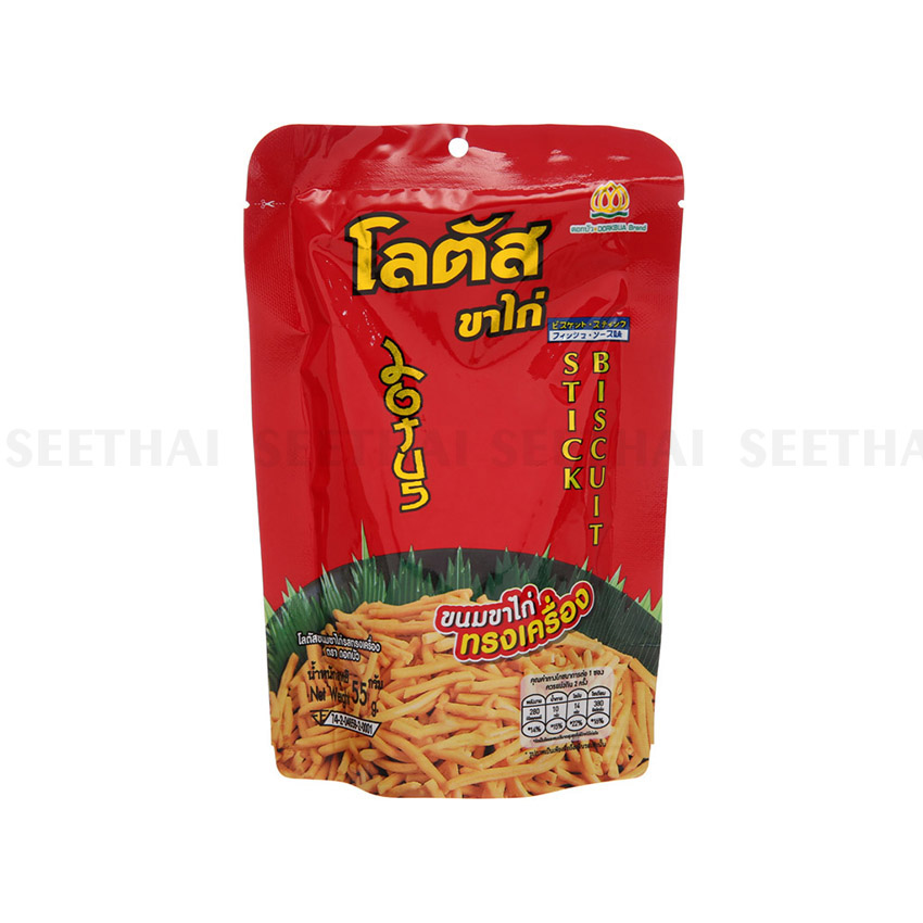 Bánh que DORKBUA Thái Lan 50gr - túi - Stick Biscuit
