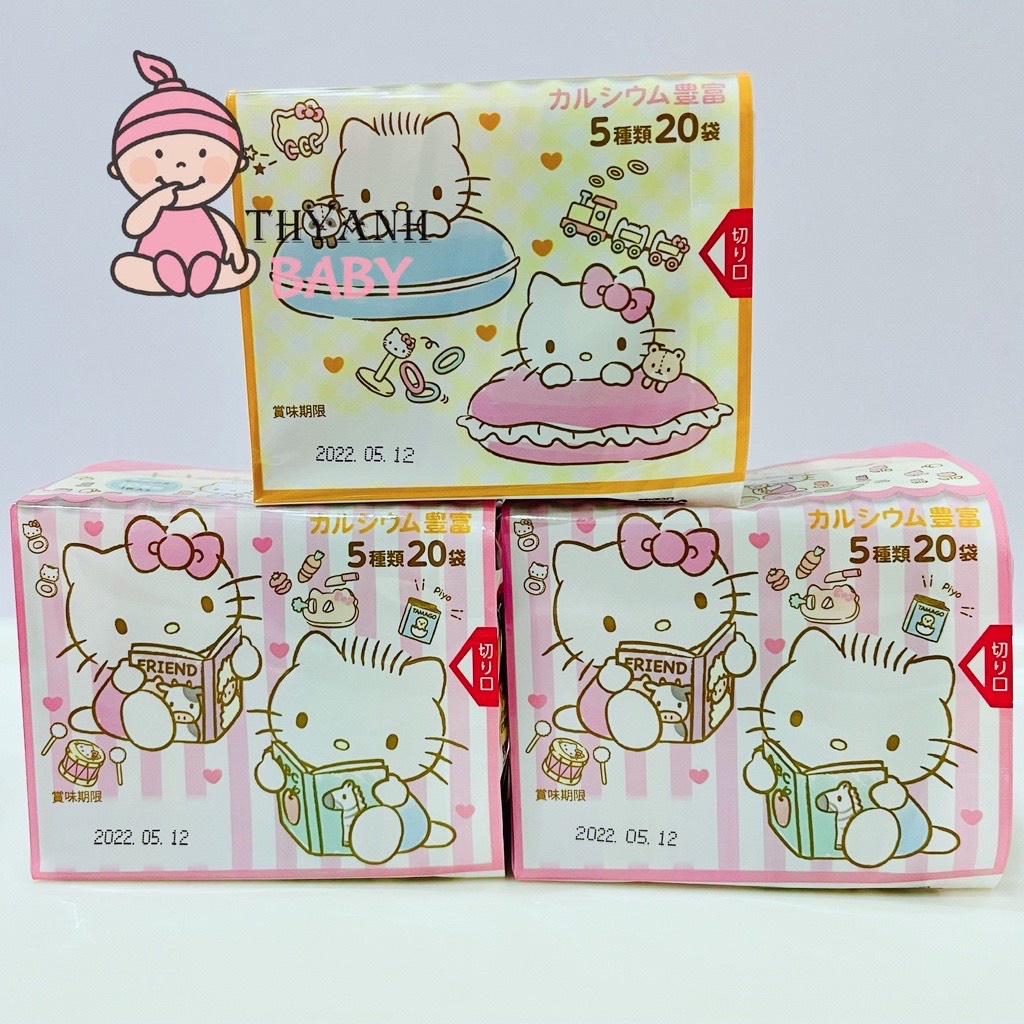 Gia Vị Rắc Cơm Thập Cẩm Hello Kitty Nhật Bản Cho Bé