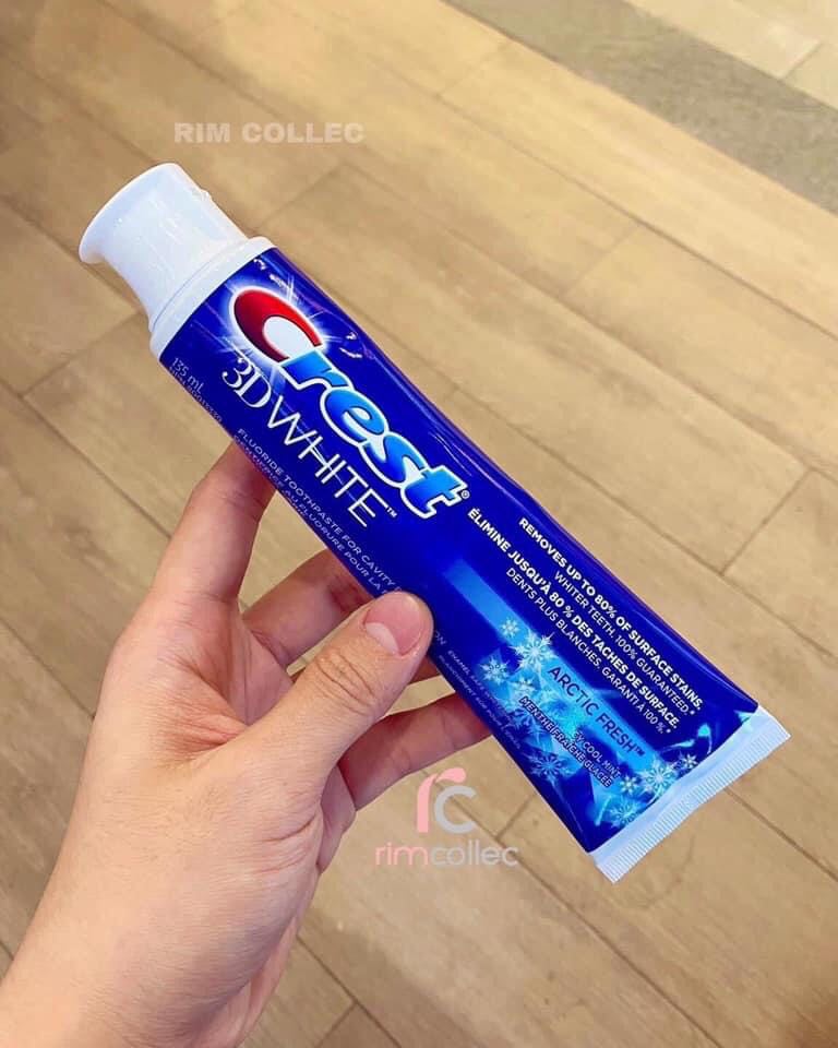 KEM ĐÁNH TRẮNG RĂNG SIÊU THÍCH CREST 3D WHITE 158GR CỦA MỸ