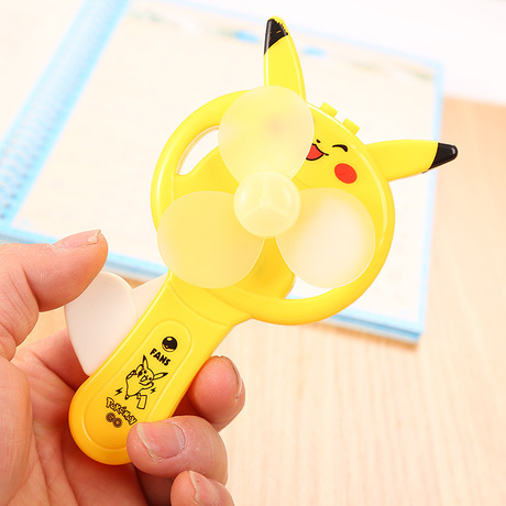 Compo 2 Quạt Cầm Tay Mini Pikachu