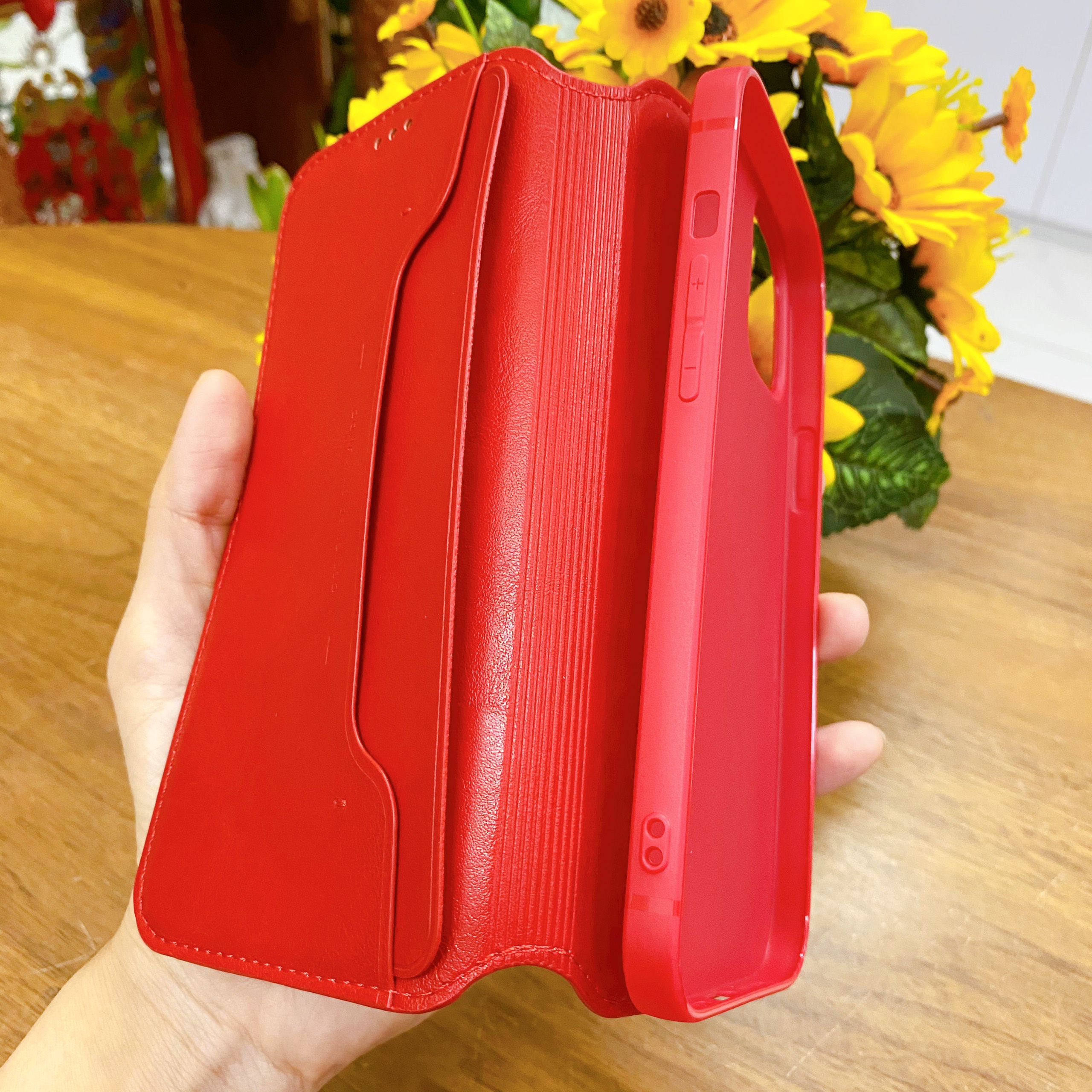 Bao da iPhone 12 Pro Max XUNDD có ngăn chứa tiền, thẻ...