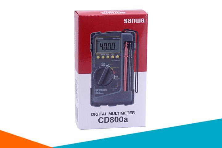 Sanwa CD-800a2 đo điện áp, điện trở, tụ điện, tần số có True RMS
