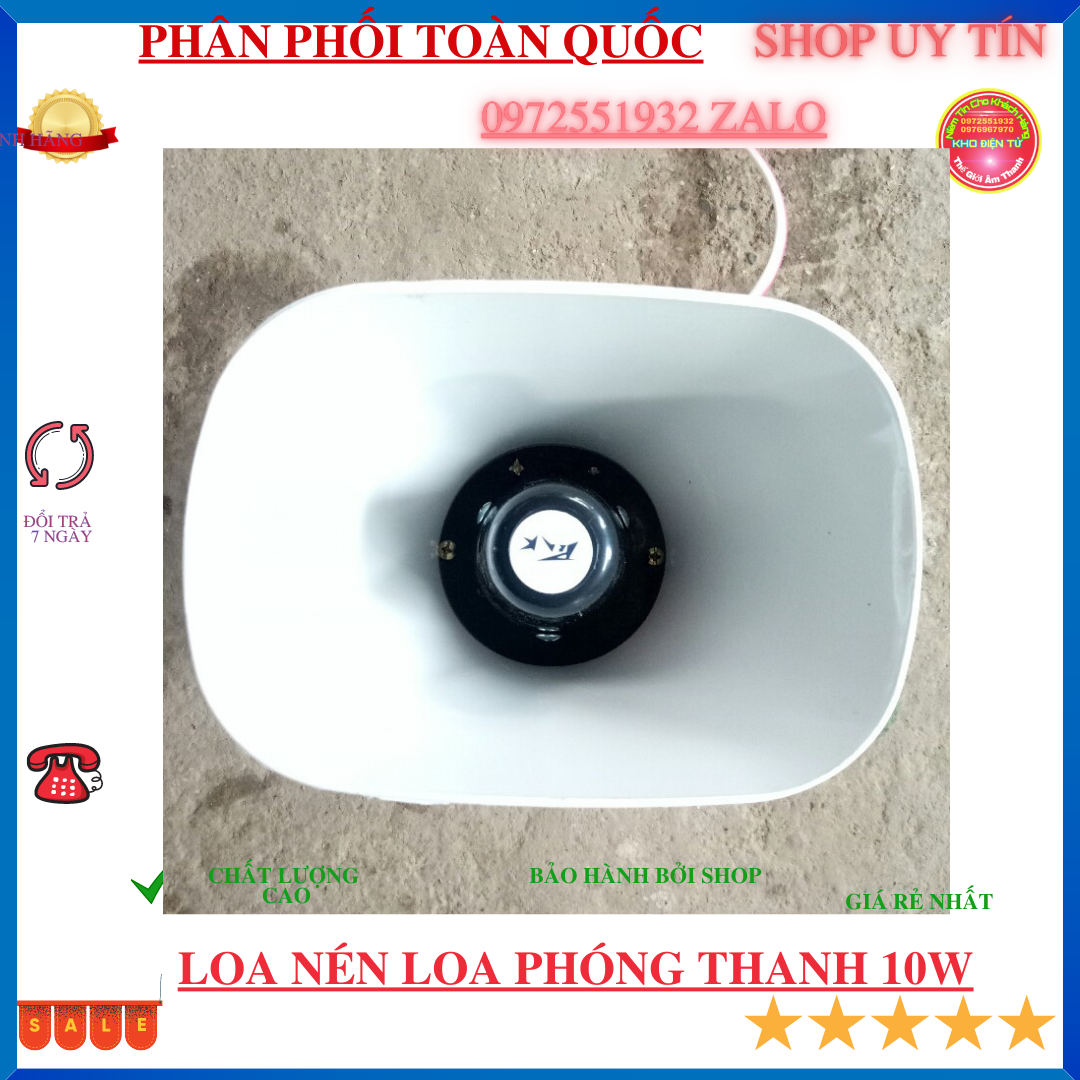 Loa bấn hàng 10W - loa phóng thanh