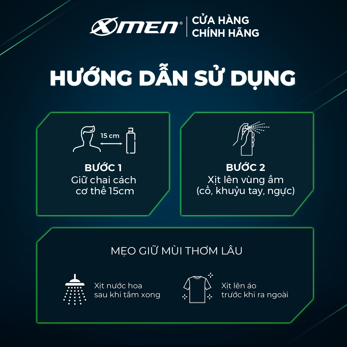 Nước hoa X-men Wood 50ml