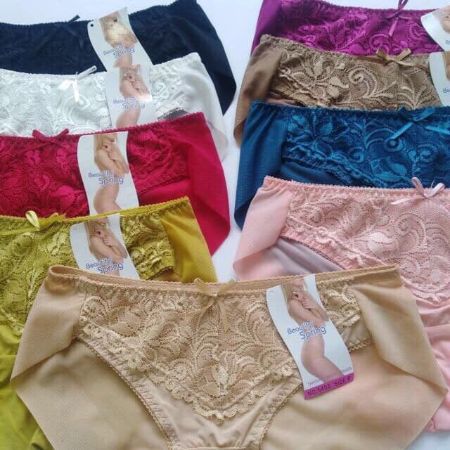 [HCM]combo 10 quần ren von. quần lót. quần chíp.