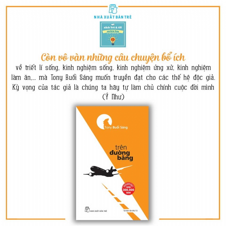 Sách - Trên Đường Băng (Tony Buổi Sáng) (NXBT)