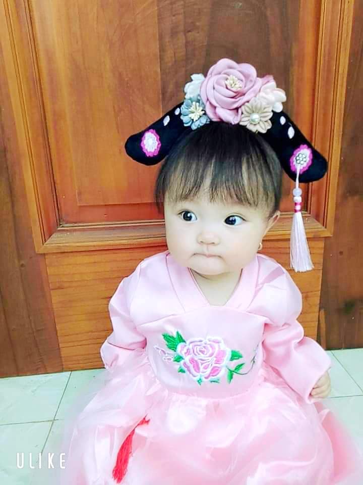 mũ hoàng châu cách cách cho bé