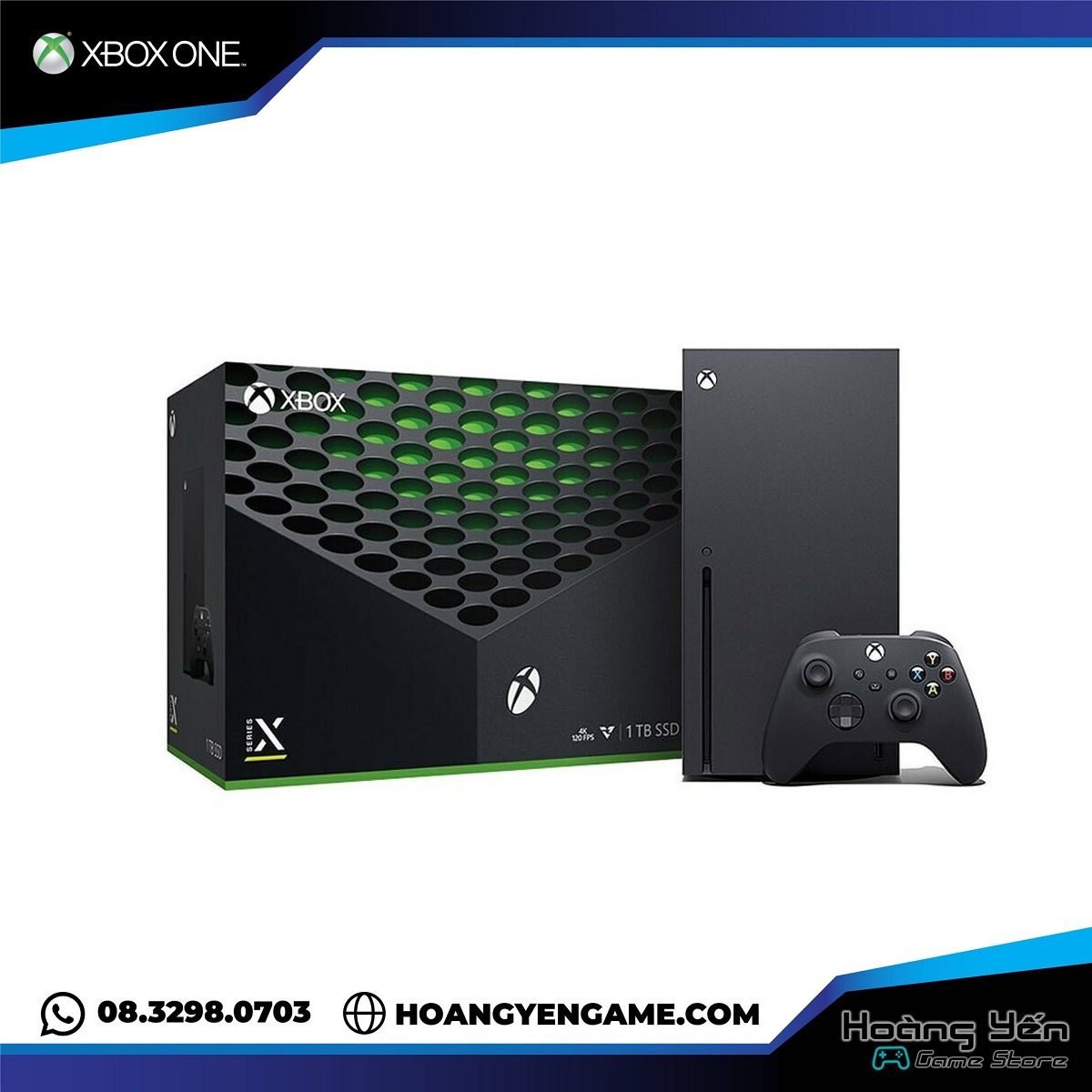 Máy Chơi Game Xbox Series X Mới Nguyên Seal Chính Hãng Microsoft