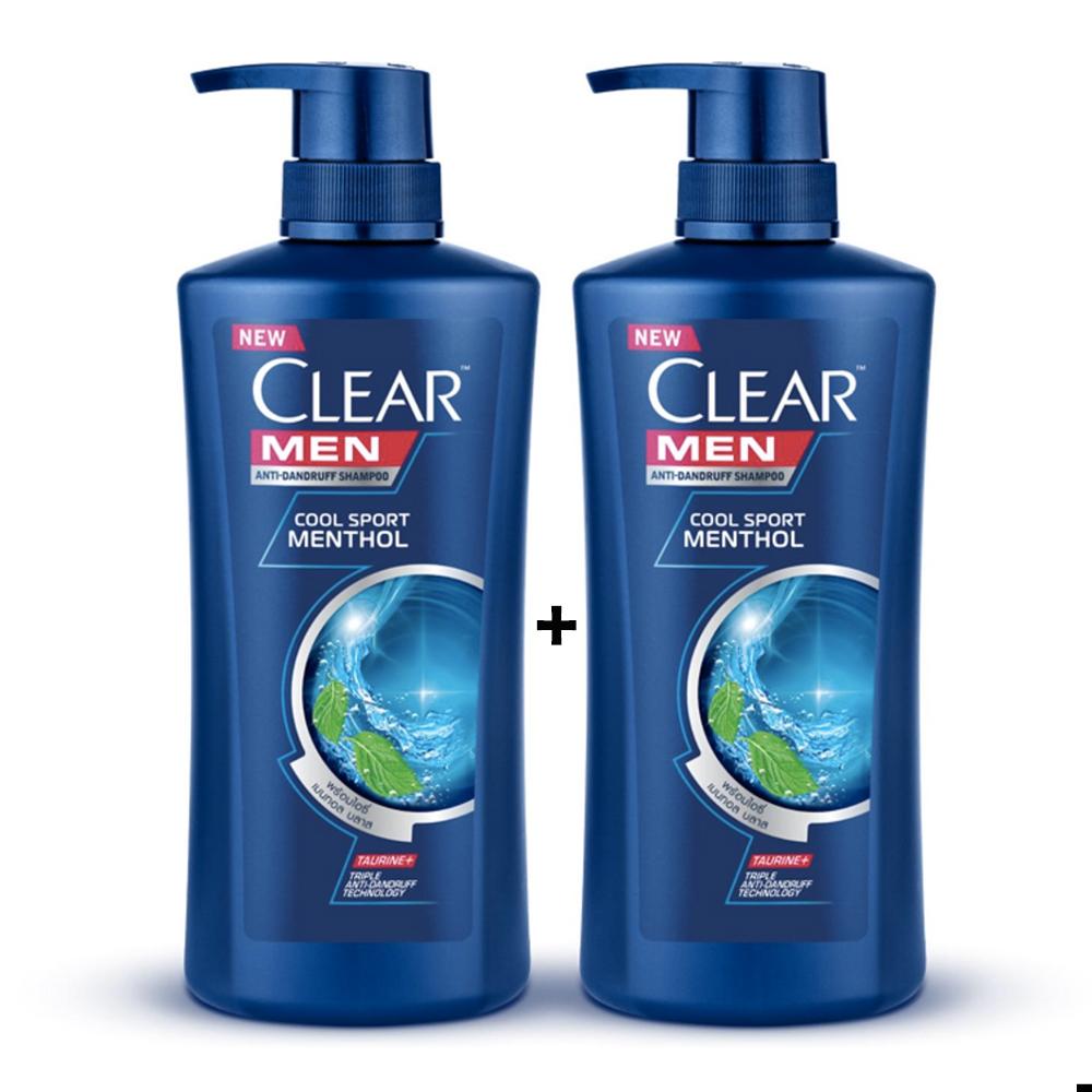 2 CHAI DẦU GỘI CLEAR MEN - THÁI LAN - 400ml/chai