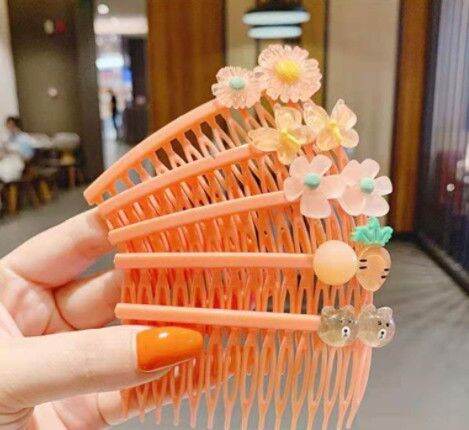 Sét 2 Xược tóc hoạt hình màu sắc đáng yêu cho bé
