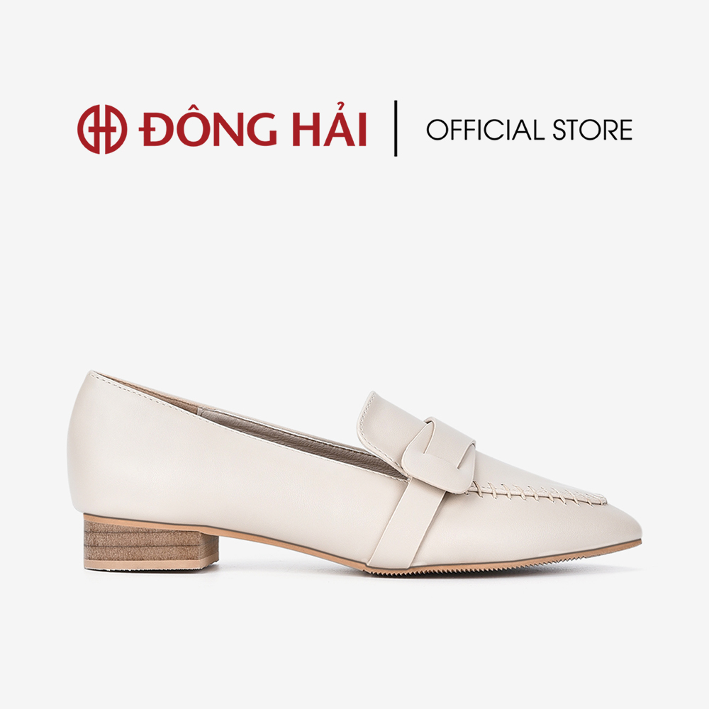 Giày mọi nữ zucia gót vuông 3cm thời trang êm ái - gth48