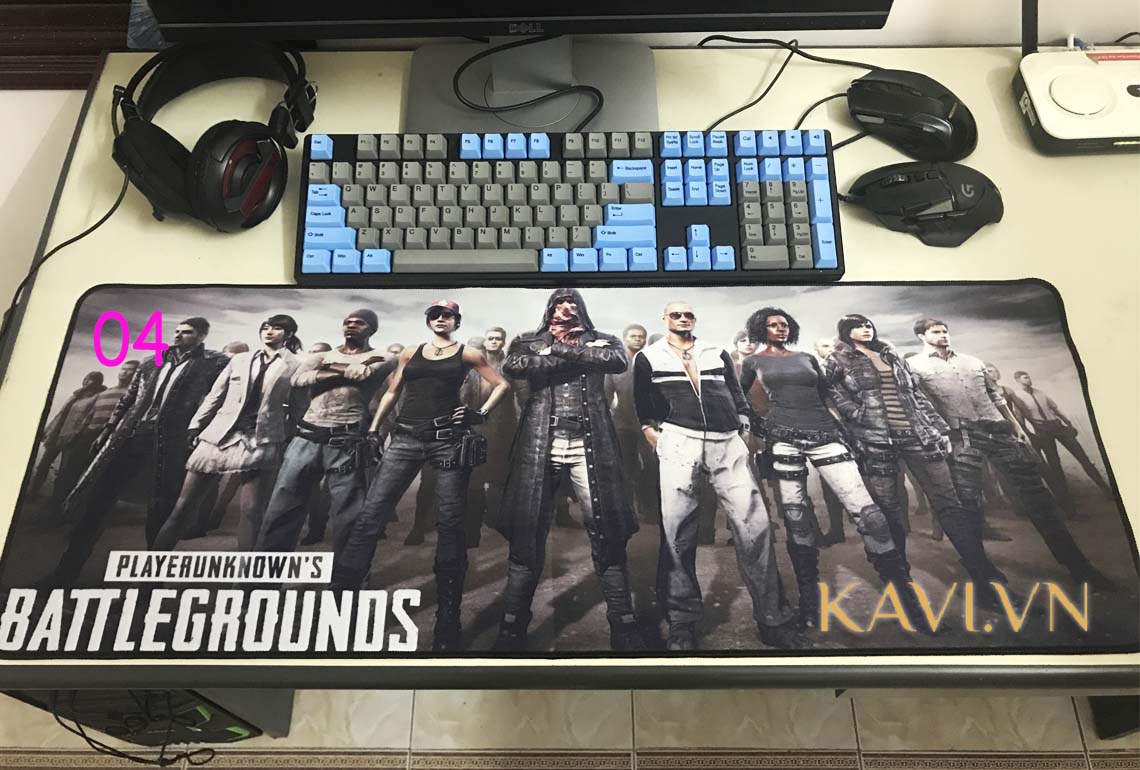 Tấm lót chuột Siêu lớn (30x70cm) hình game PUBGLMHTRZ ngẫu nhiên