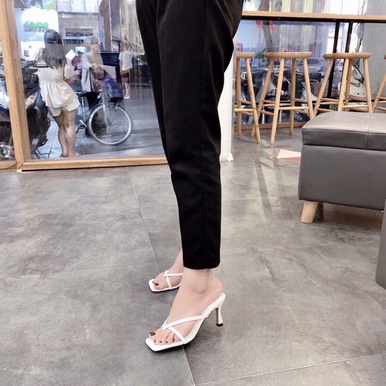 Giày cao gót 7p kiểu dáng hiện đại trẻ trung dễ đi , dễ phối đồ 009