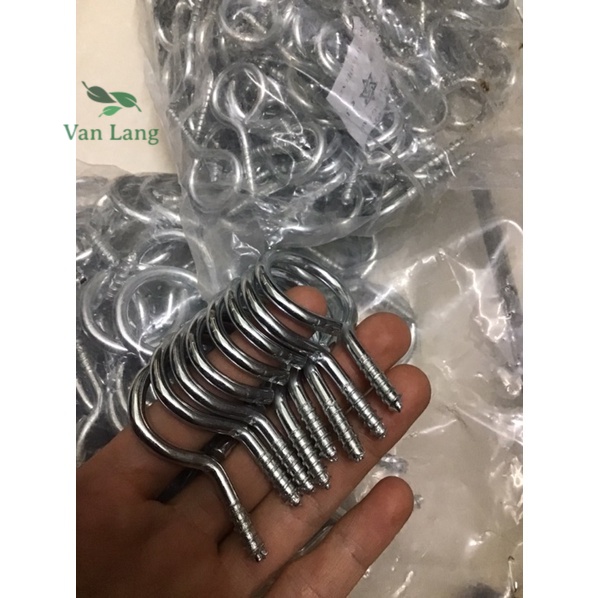 Combo 10 Khoen ốc vít - đinh tròn, móc tròn đa năng