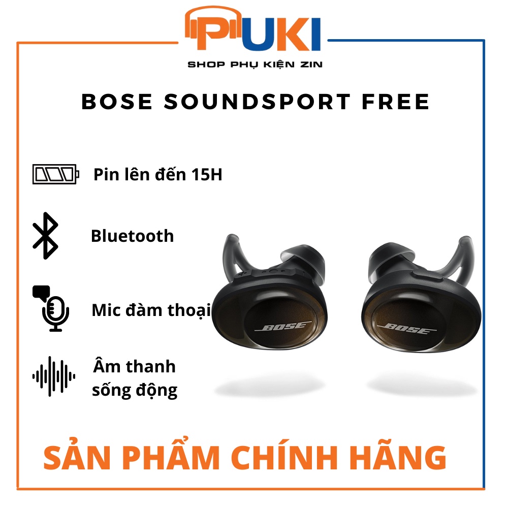Tai nghe bluetoot bose soundsport free - bose soundsport free