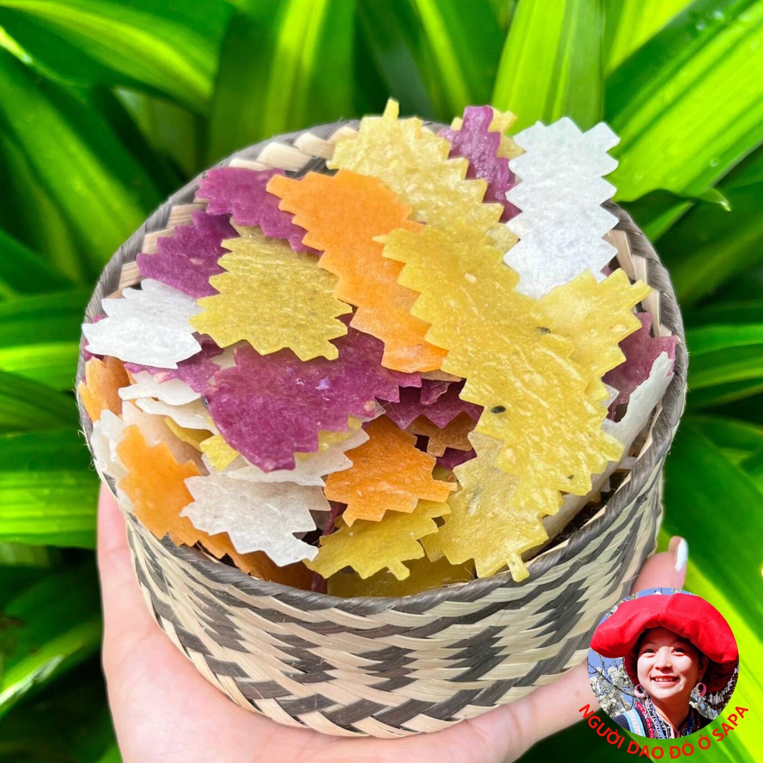 Bánh khẩu xén thơm ngon loại 1 Đặc sản khẩu xén , khẩu chí chọp của người Thái Mường Lay