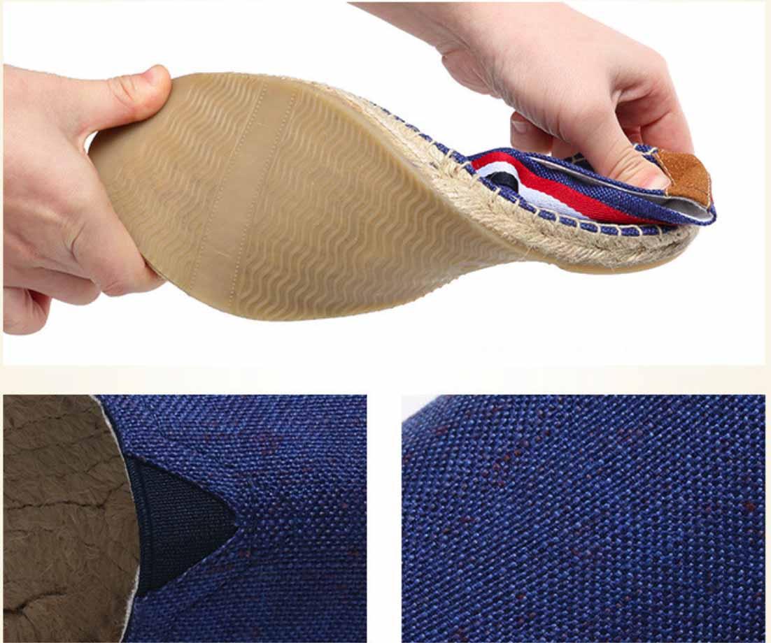 Giày vải đế cói nam G403