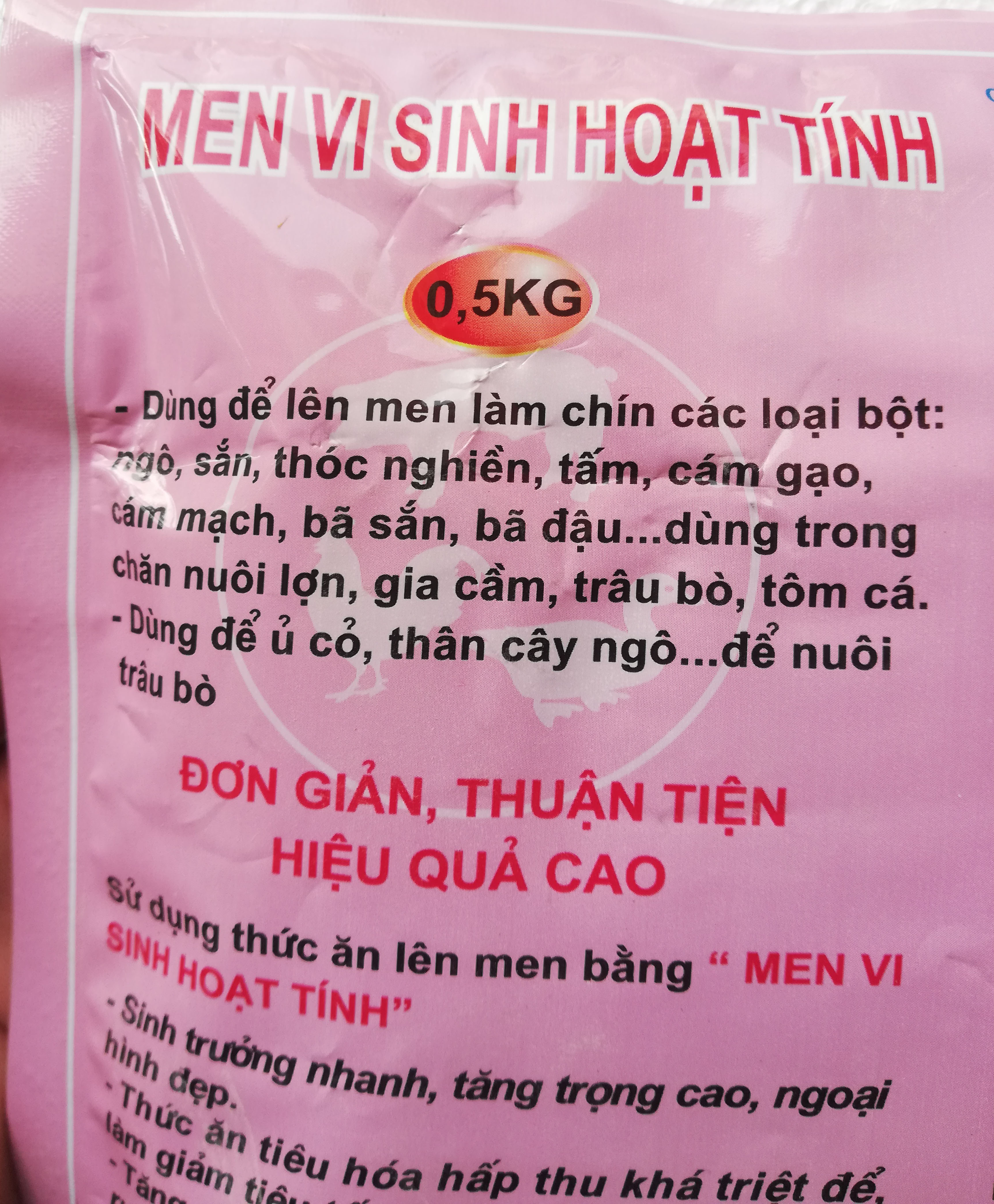 7 gói Men ủ vi sinh hoạt tính 500g