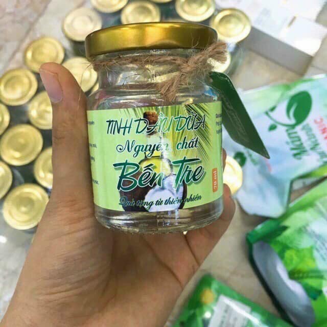TINH DẦU DỪA BẾN TRE NGUYÊN CHẤT LỌ 70ML