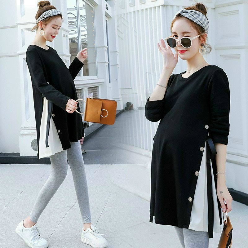 Áo bầu công sở chất dạ mềm - áo bầu tiều thư thu đông dài tay phong cách hàn quốc